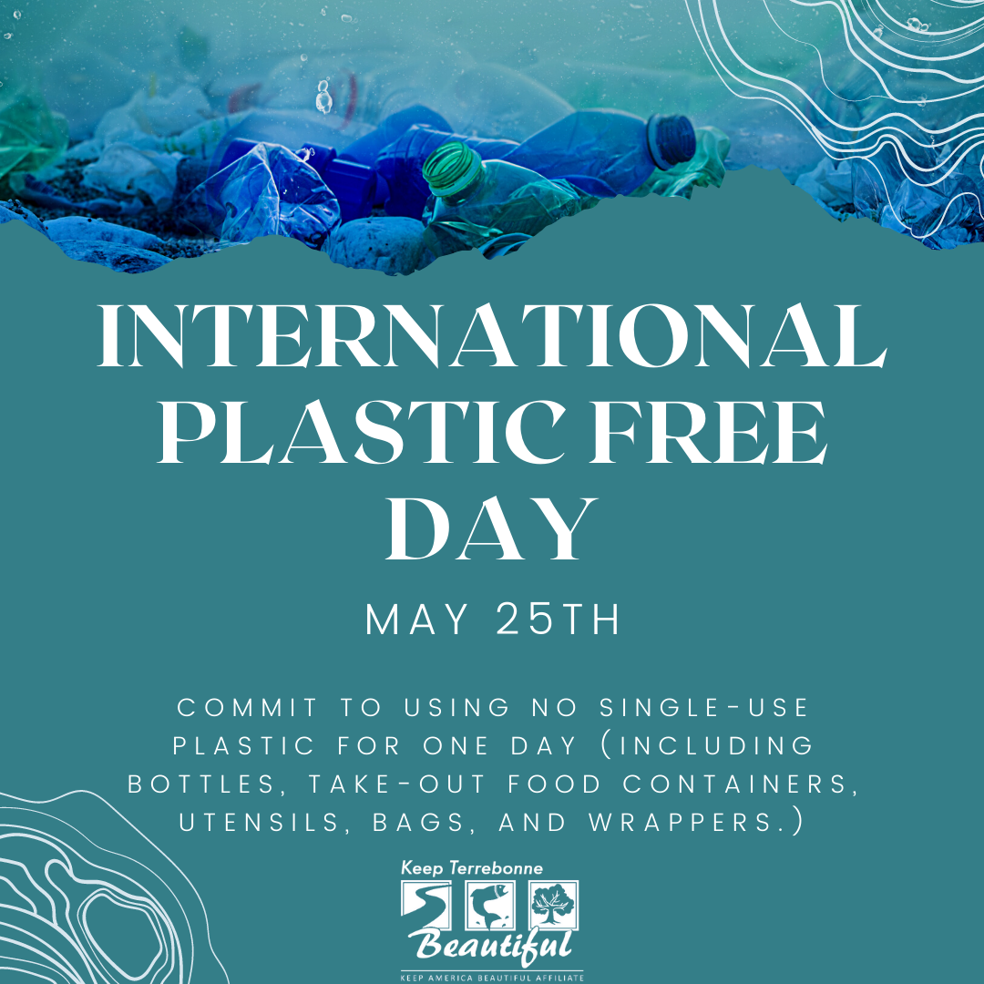 INTERNATIONAL PLASTIC FREE DAY – May 25